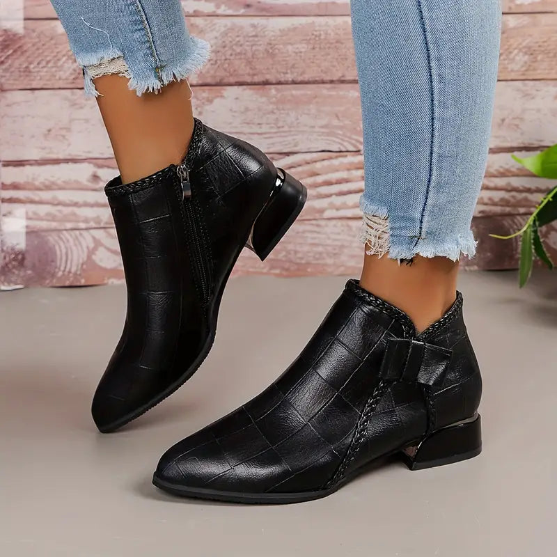 Zofia | Damskie buty na niskim obcasie