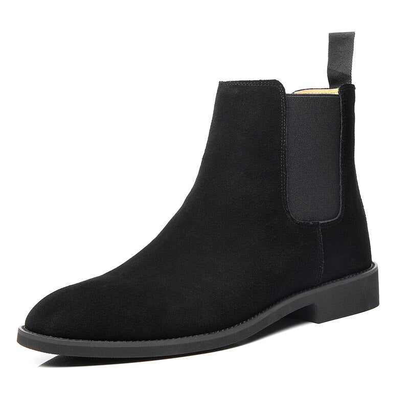 Mateusz | Męskie buty welurowe eleganckie