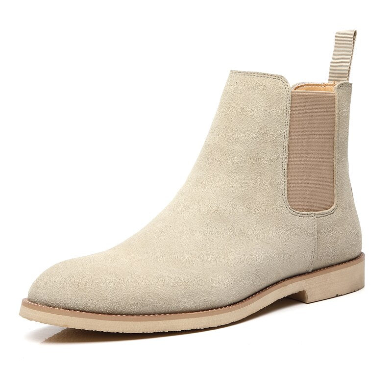 Mateusz | Męskie buty welurowe eleganckie