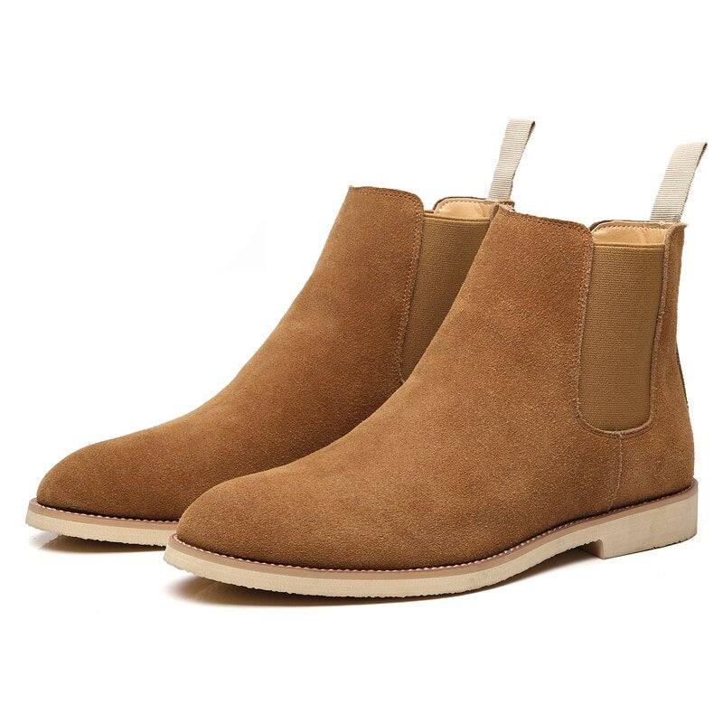 Mateusz | Męskie buty welurowe eleganckie