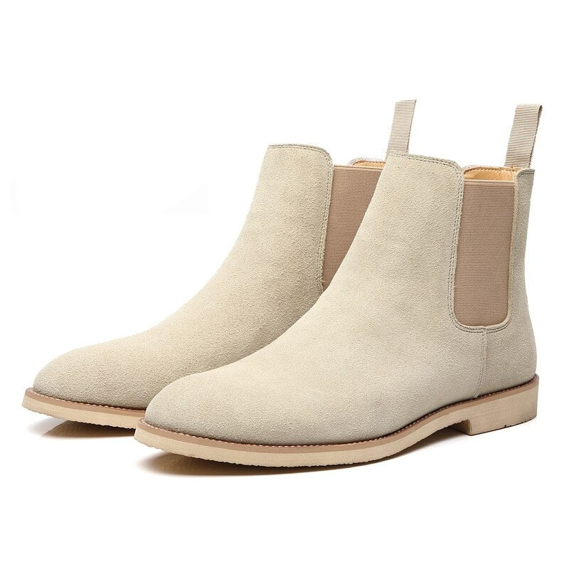 Mateusz | Męskie buty welurowe eleganckie