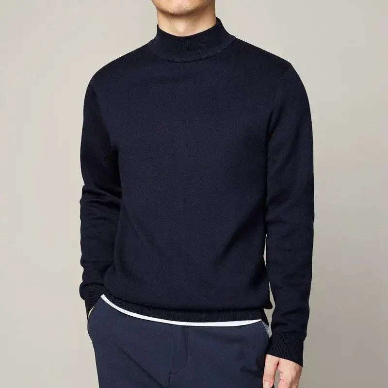 Damian | Elegancki sweter męski z półgolfem