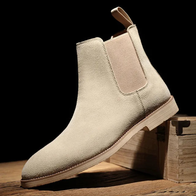 Wojciech | Męskie buty zamszowe eleganckie