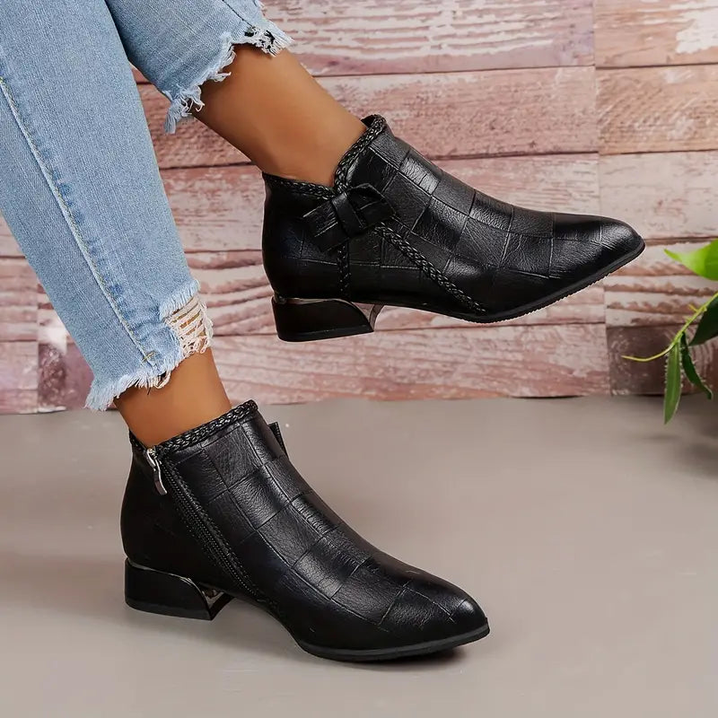 Zofia | Damskie buty na niskim obcasie