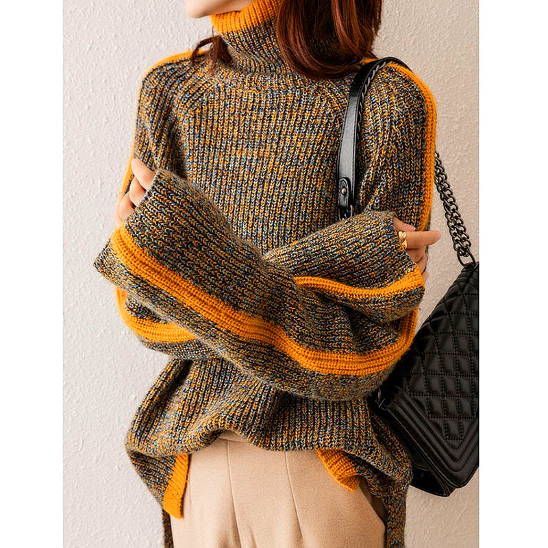 Lucyna | Sweter z golfem dla kobiet elegancki