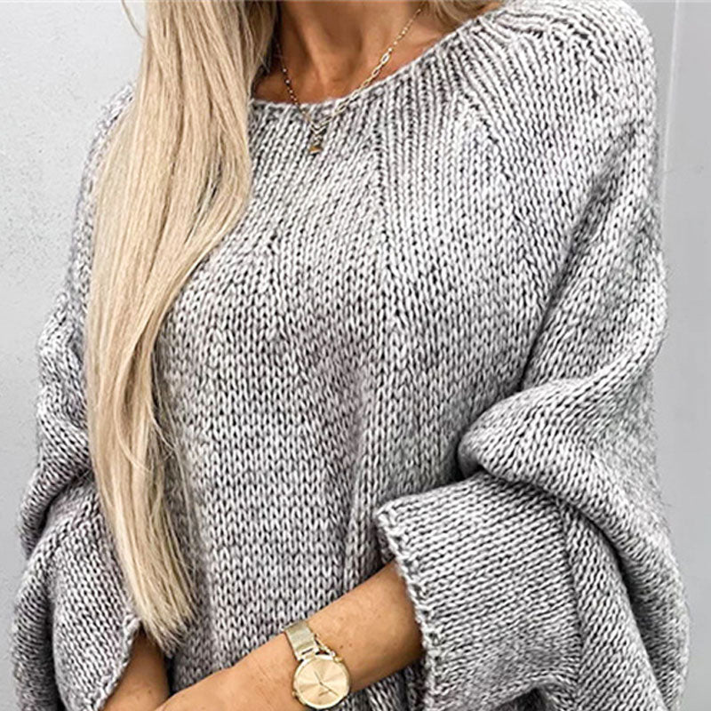 Iwona | Stylowy sweter damski z grubym splotem