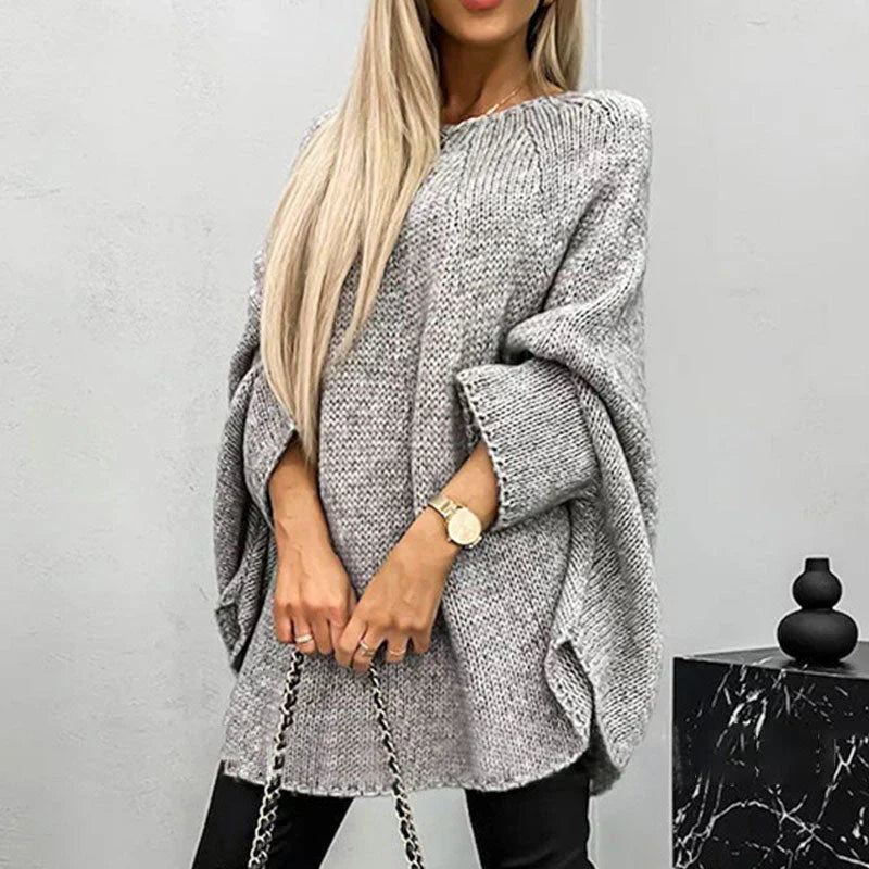 Iwona | Stylowy sweter damski z grubym splotem
