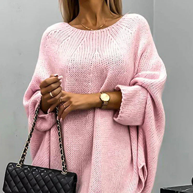 Iwona | Stylowy sweter damski z grubym splotem