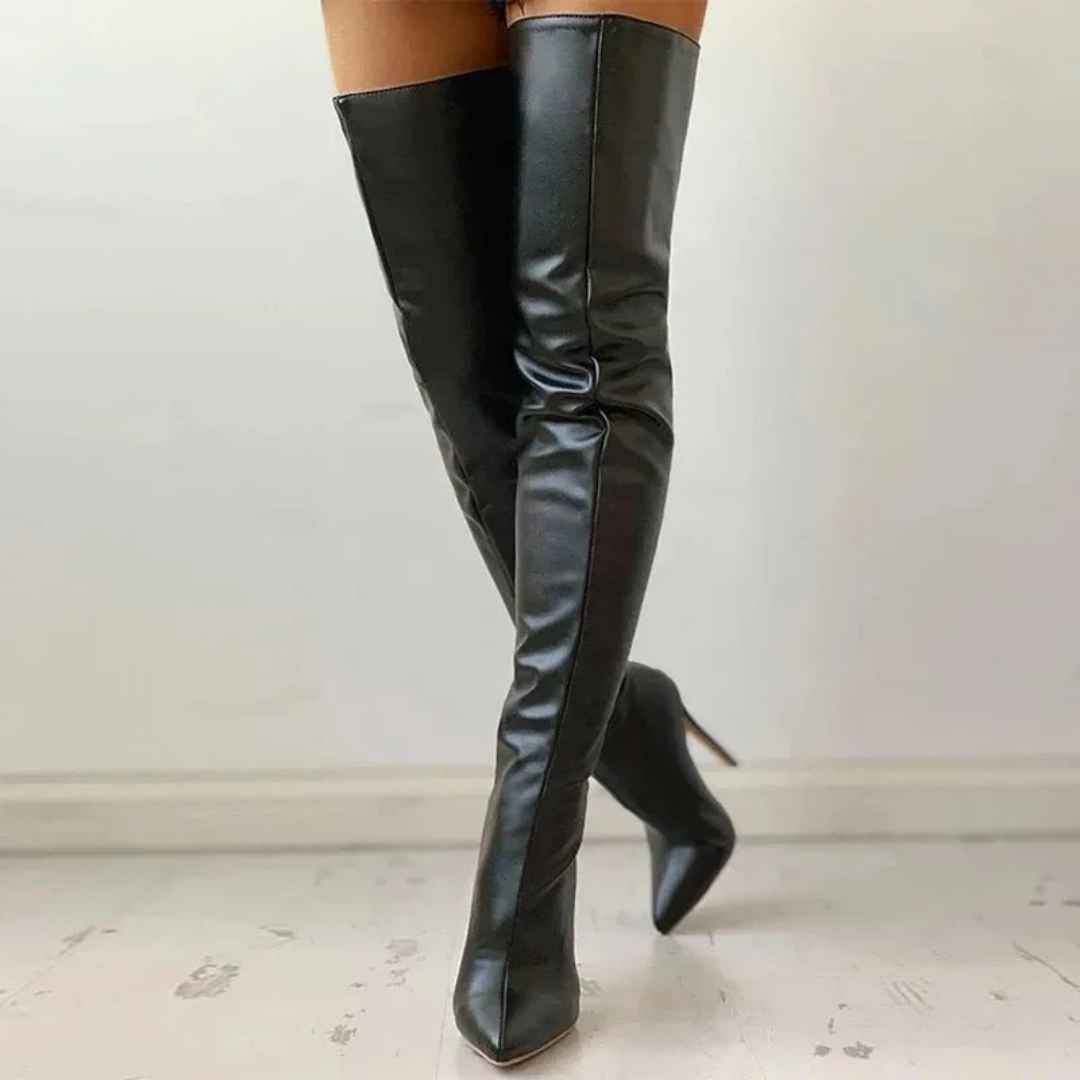 Marta | Damskie buty na obcasie z zamkiem