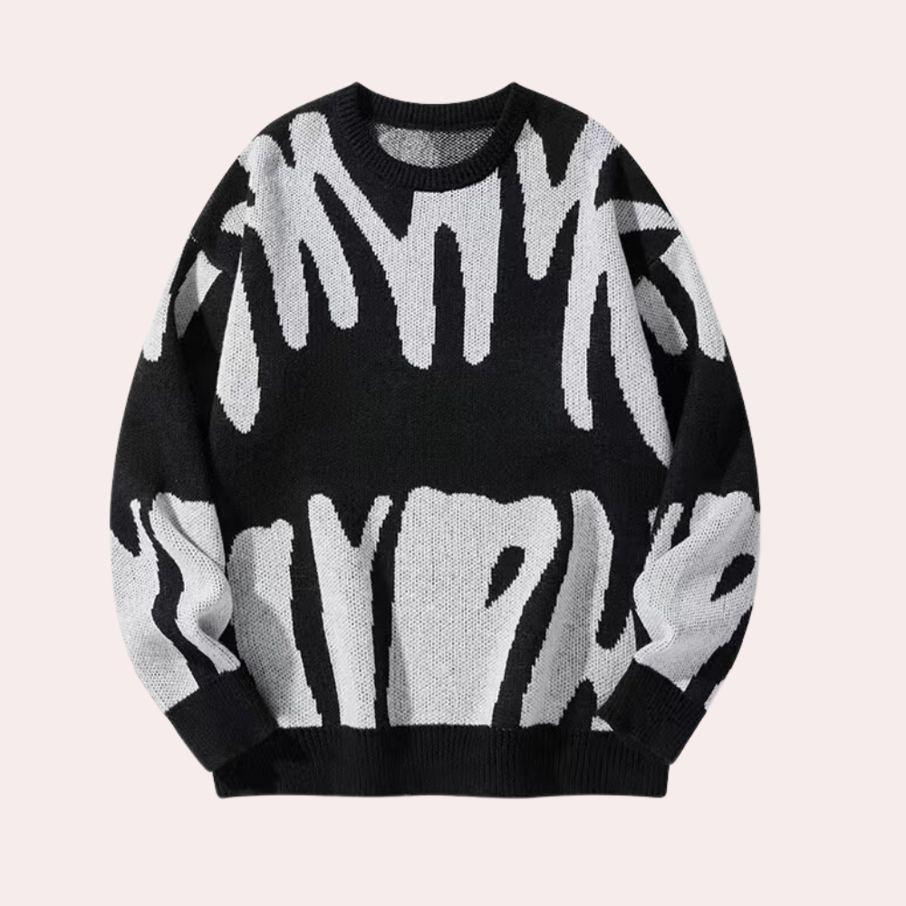 Sebastian | Męski sweter modny i stylowy strikket