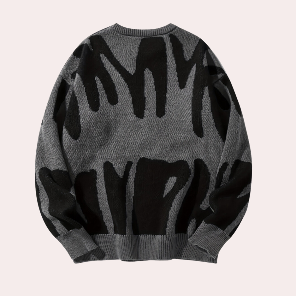 Sebastian | Męski sweter modny i stylowy strikket