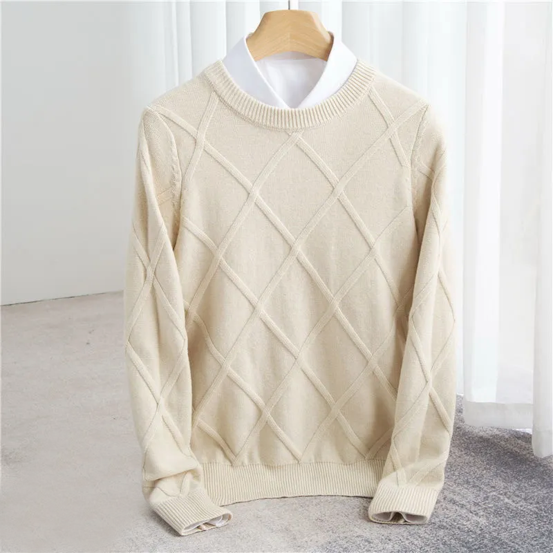 Filip | Męski sweter premium z kaszmiru