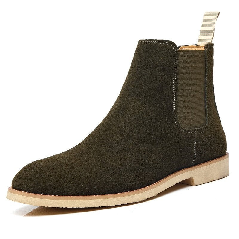 Mateusz | Męskie buty welurowe eleganckie