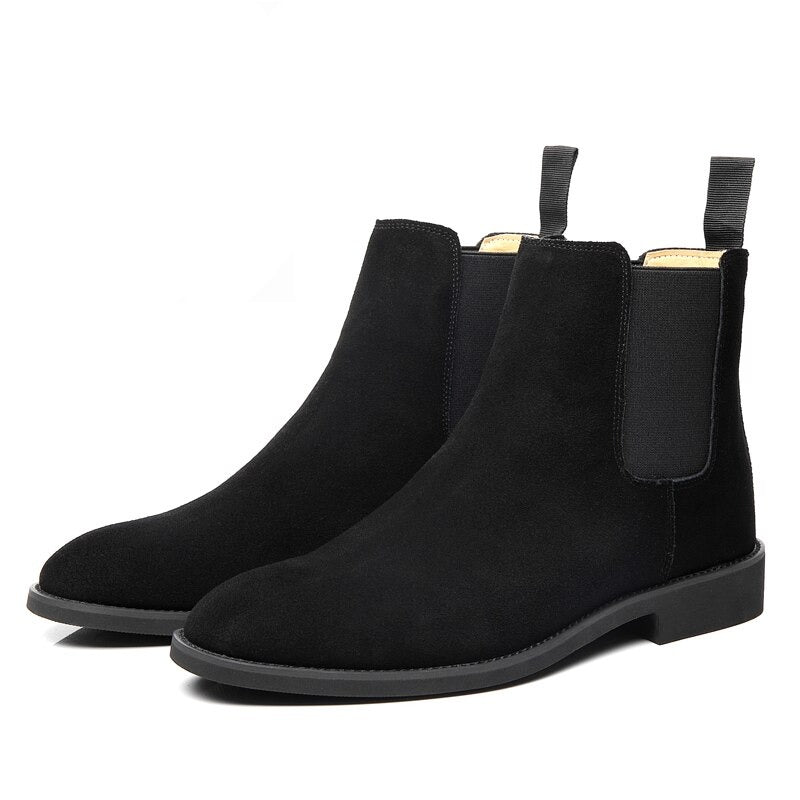Mateusz | Męskie buty welurowe eleganckie