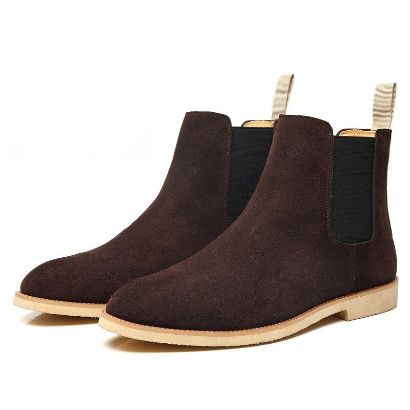 Mateusz | Męskie buty welurowe eleganckie