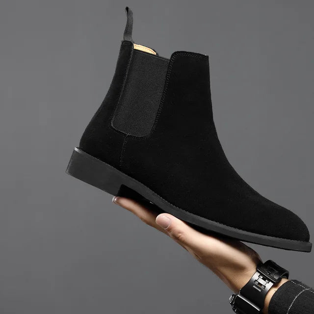 Wojciech | Męskie buty zamszowe eleganckie