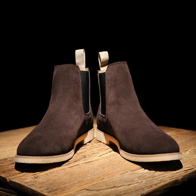 Wojciech | Męskie buty zamszowe eleganckie