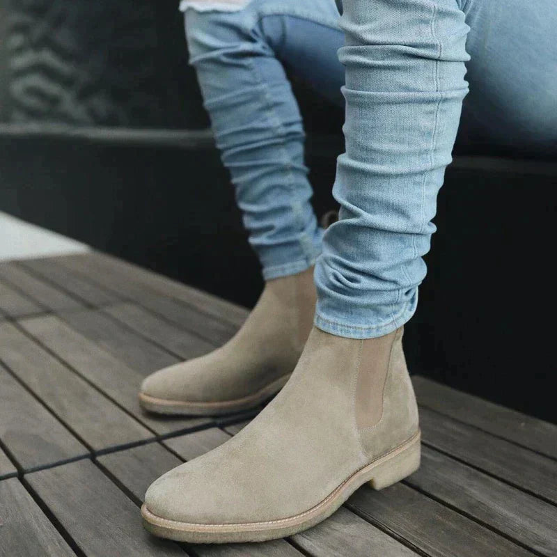 Wojciech | Męskie buty zamszowe eleganckie