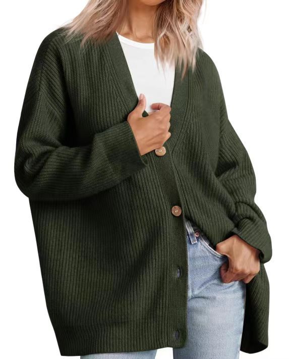 Izabela | Kardigan damski z guzikami elegancki