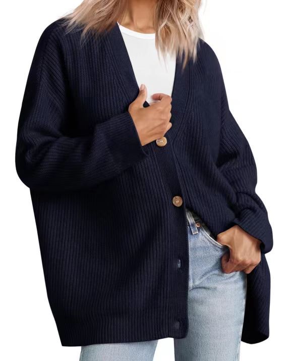 Izabela | Kardigan damski z guzikami elegancki