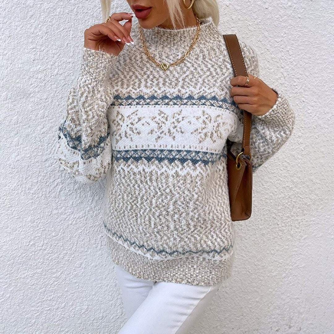 Justyna | Sweter zimowy vintage dla kobiet
