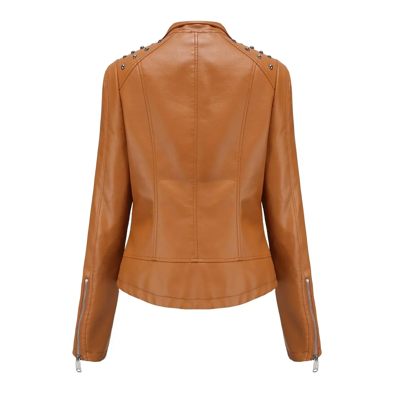 Katarzyna | Elegancka damska kurtka skórzana vintage