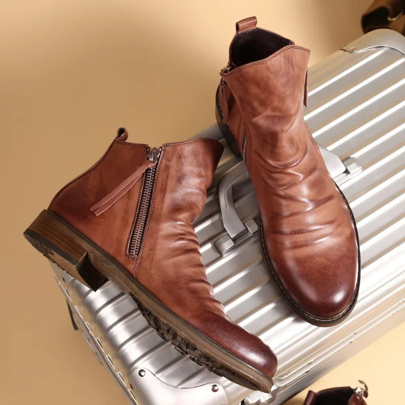 Bartosz | Męskie buty skórzane eleganckie