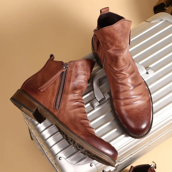 Bartosz | Męskie buty skórzane eleganckie