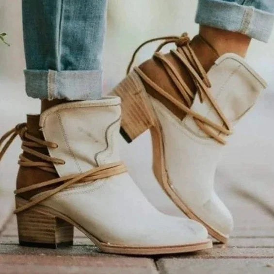 Justyna | Damskie buty vintage – eleganckie botki