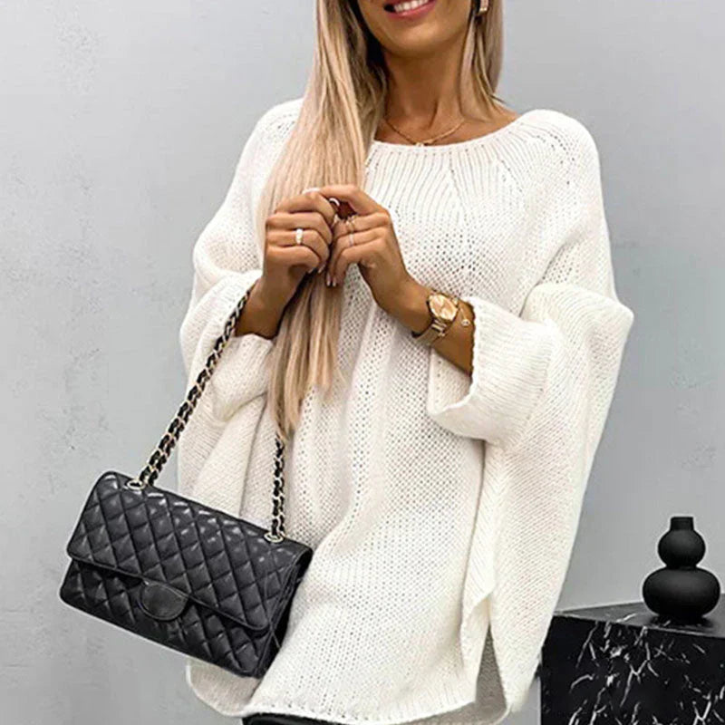 Iwona | Stylowy sweter damski z grubym splotem