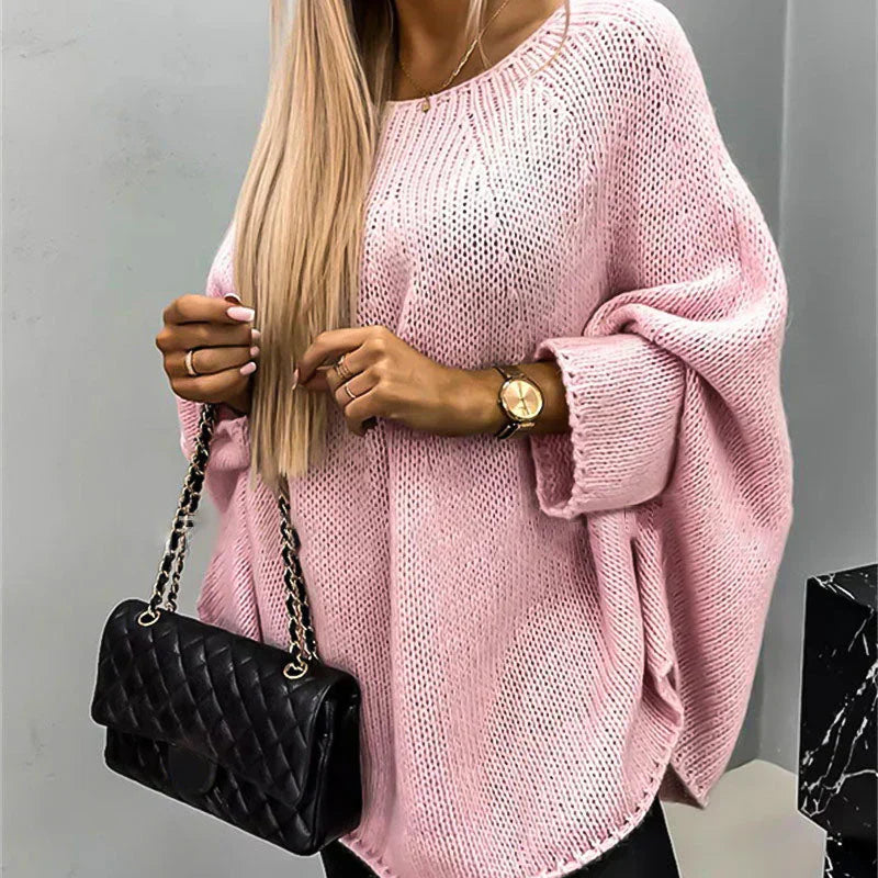 Iwona | Stylowy sweter damski z grubym splotem