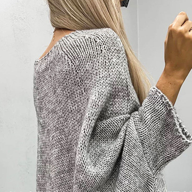 Iwona | Stylowy sweter damski z grubym splotem