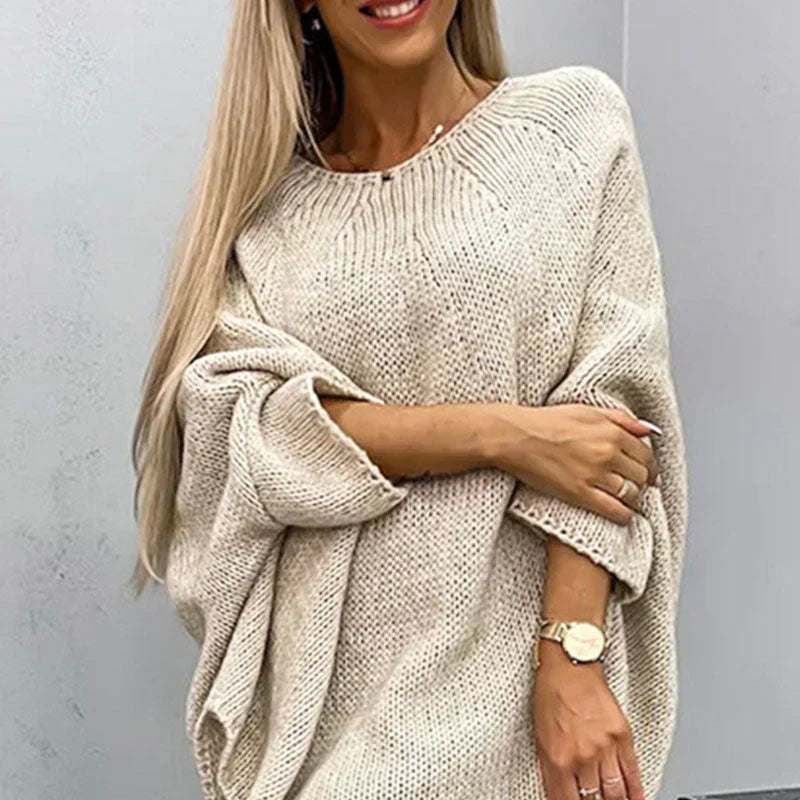 Iwona | Stylowy sweter damski z grubym splotem